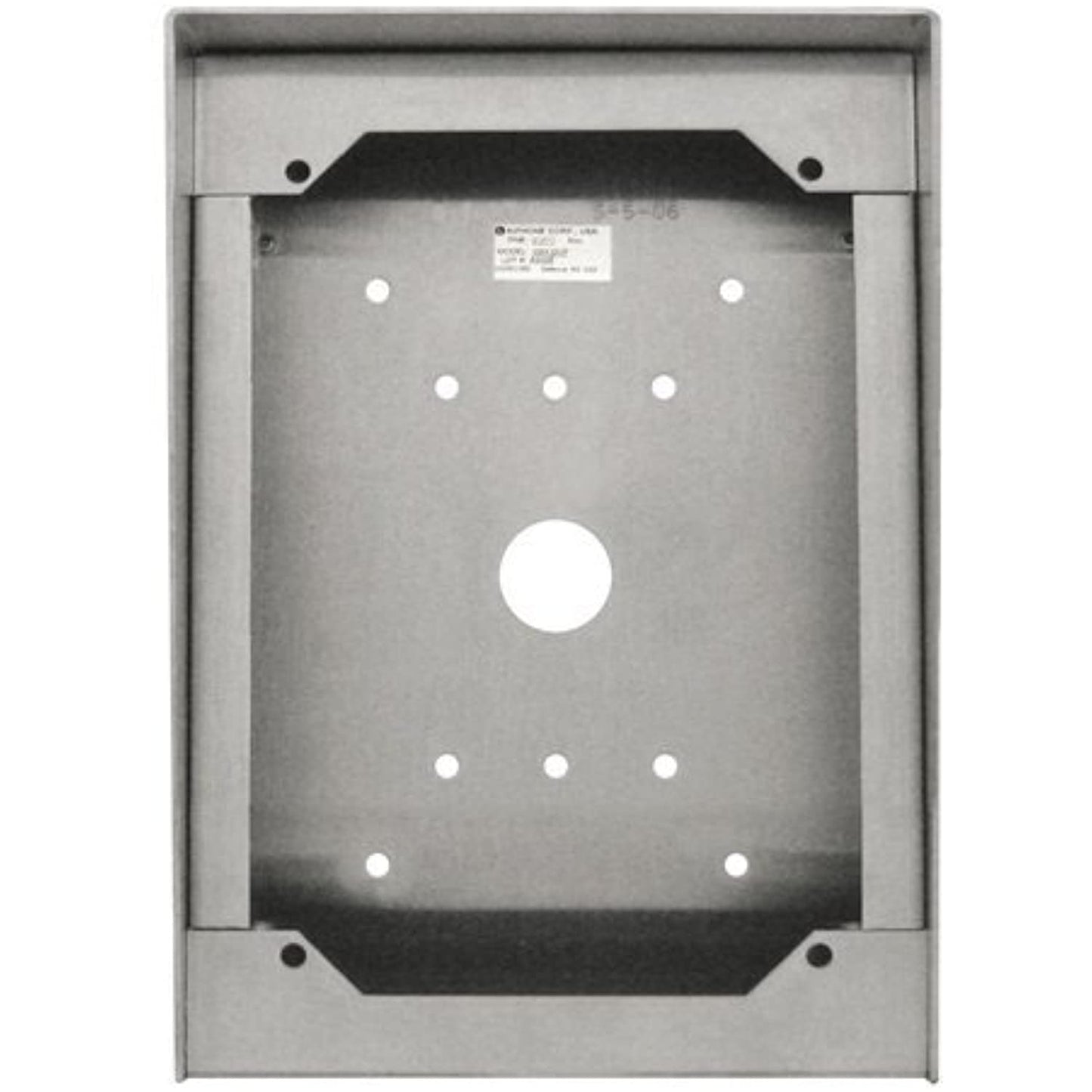 Aiphone SBX-DVF Stainless-Steel Surface Mount Box for JK/JF/JP/JO-DVF Door Stations