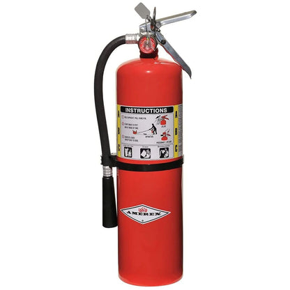 Amerex B456 10lb ABC Fire Extinguisher W/ Wall Hook