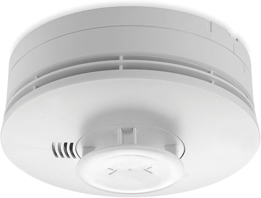 Resideo 5800SMOKEV Wireless Smoke and Heat Detector, Round, White