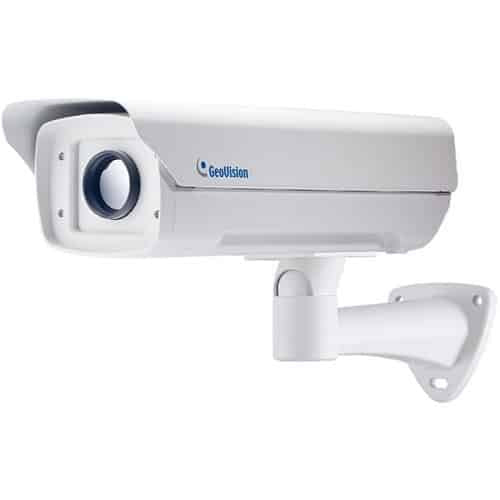 GeoVision GV-TM0100 Outdoor Thermal Bullet IP Camera, 40mm Lens, White