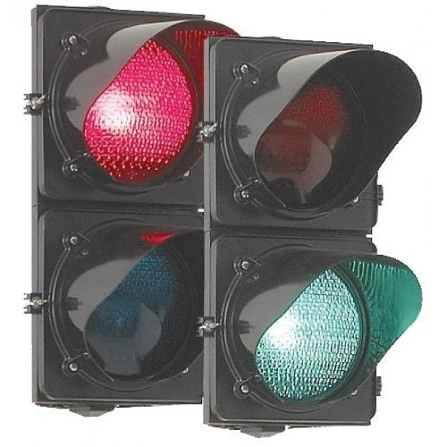 DoorKing 1603-222 Traffic Signal with 35" Post