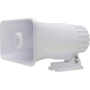 Speco SA-15RP 5″ 8″ Dual Tone Alarm Siren, 30W, White