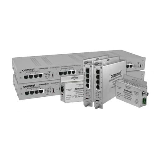ComNet CLRFE1POEU CopperLine Ethernet over Copper Extender with 30W PSE PoE+