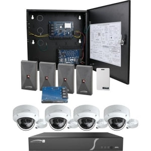 Speco ACKIT2VID 4-Door Access Control and Video Integrated 14-Piece ...