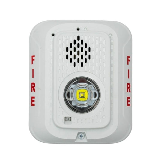 System Sensor CHSWLED Indoor LED Chime Strobe Wall, Fire, White