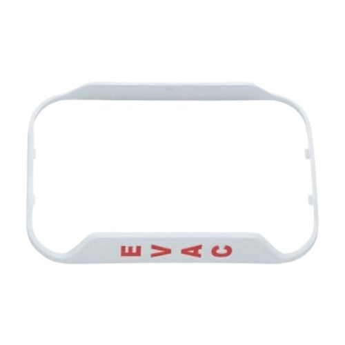 System Sensor BZGW-EV Wall White Bezel Kit Compact Evac