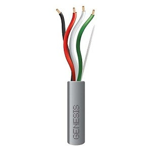 Genesis 21225509 16/4 Stranded Riser Cable, 500', Pull Box, Gray (Replaces 11265509)