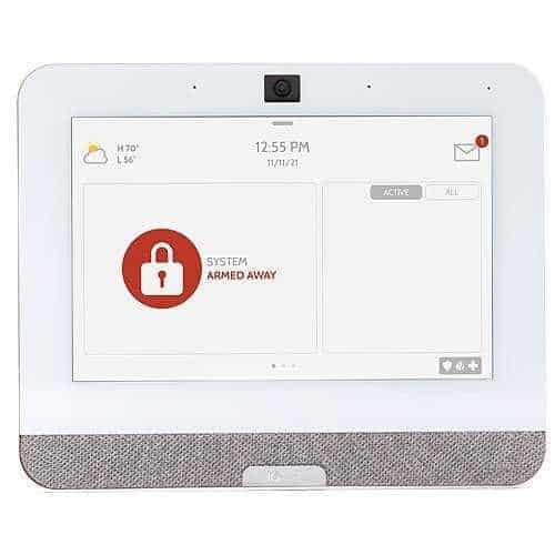 Qolsys IQP4001 Verizon IQ Panel PowerG 319.5MHz, 7" All-in-One Touchscreen, White
