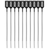 Printed Year Tamper Seals - Black (100 pack)