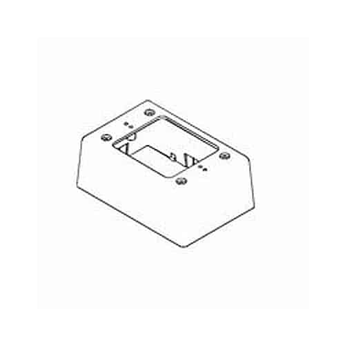 GRI E-Z 58 SG E-Z Duct Raceway Junction Box, 3.50" x 5.20" x 2" D, White