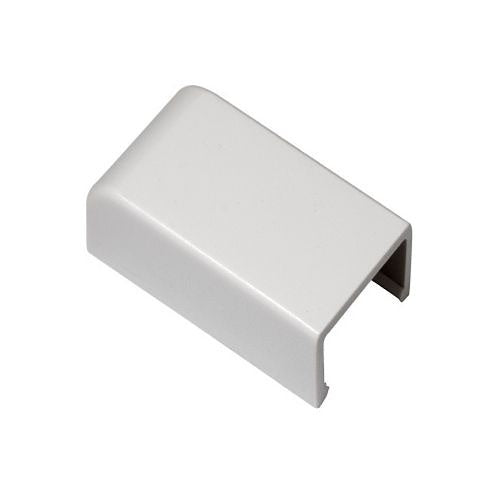 GRI E-Z 75 EC E-Z Duct Raceway End Cap, 6-Pack, White