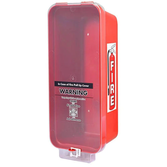 Cato Warrior 95-10 RC Red Plastic 10LB Fire Extinguisher Cabinet