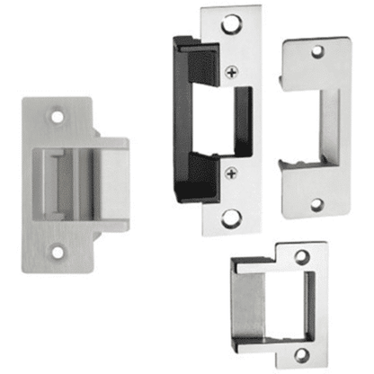 Alarm Controls AES-30012KIT Compact Electric Strike Kit, 12V Strike Body and All Faceplates