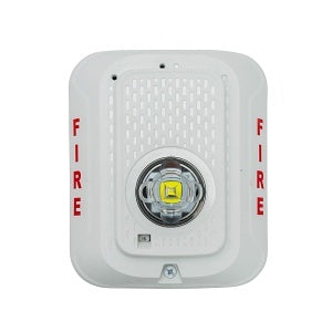 System Sensor SWLED L-Series Wall-Mount Strobe with LED, White
