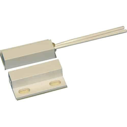GRI 50F-12WG 1 1/2" Miniature Surface Mount Switch Set, Wide Gap 3/4”+, Closed Loop, White 10 pack