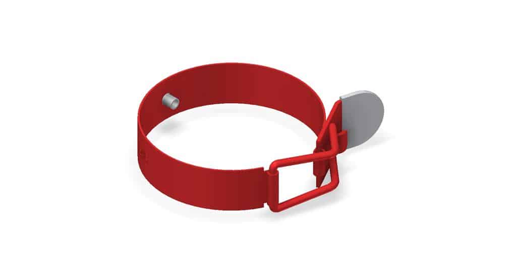 Amerex 06070-P006 845 Strap Assembly & Rivet RD pack of 6