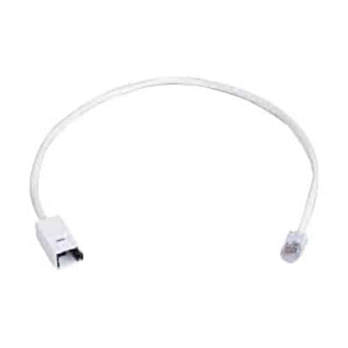 Belden RVAFFPUEW18-S1 REVConnect 6A UTP Flexplug 18" tail, White