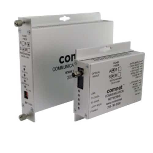 ComNet FDX60M2 Bi-directional RS232/422/485 Universal Data Transceiver, or Wire, Required Fibers, Rack Slot