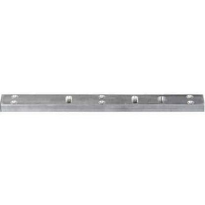 Alarm Controls AM6300 1/2" Spacer Plate for 1200LB Single Magnetic Lock, 10-1/2" 1-1/2" 1/2", Clear Anodized