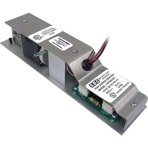Electrical component with labels on a white background