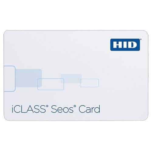 HID 5006PGGMN-PK25-110315 iCLASS Seos 8K Smart Card, 25-Pack