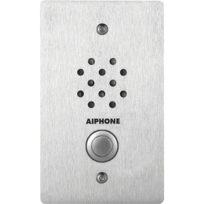 Aiphone LE-SS-1G 1-Gang Door Station, Vandal and Weather Resistant, Stainless Steel
