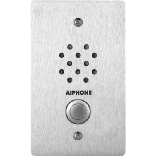 Aiphone LE-SS-1G 1-Gang Door Station, Vandal and Weather Resistant, Stainless Steel