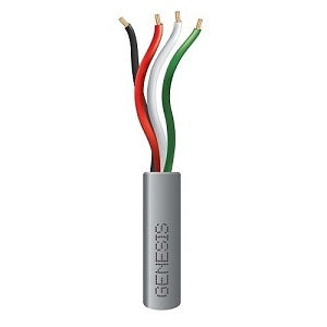 Genesis 21045809 Speed Bag 22/4 Stranded Riser Cable, 500', Gray (Replaces 11045809)