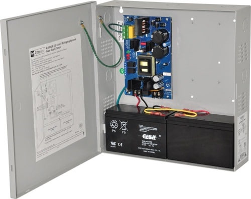 Altronix AL600ULXPD8 Power Supply Charger, Fused Outputs, 12/24VDC at 6A, BC400 Enclosure