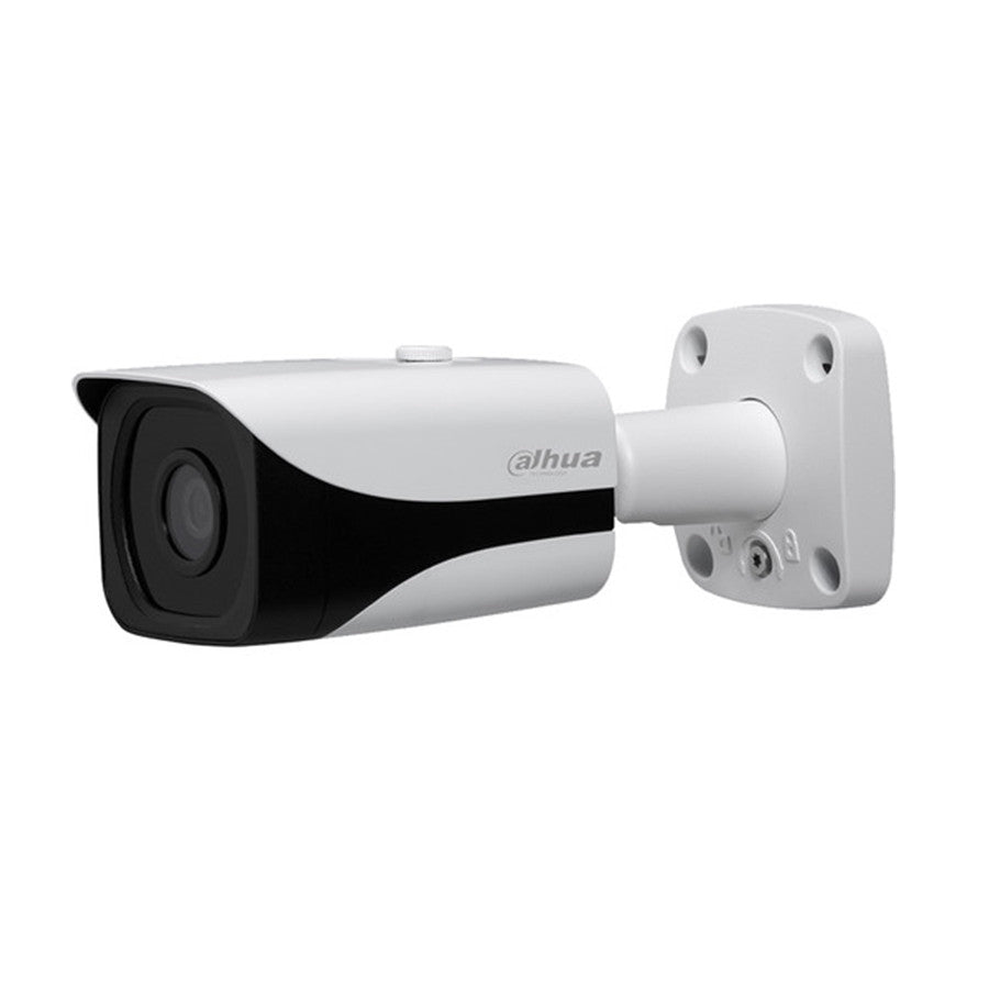 Dahua security camera on a white background