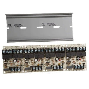 System Sensor R-24T 4-Gang Multi-Voltage Conventional Relay with Activation LEDs, DPDT