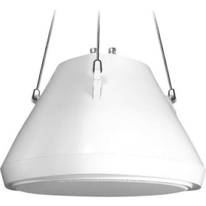 Speco SP30PT 30W RMS 5" Pendant Speaker with Hanging Chain, White
