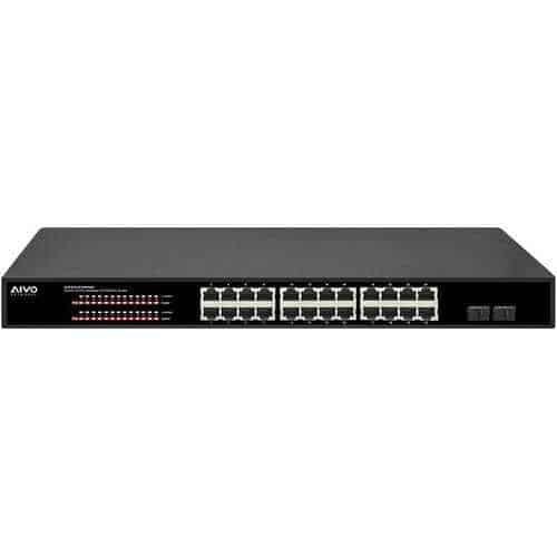 AVYCON AVN-S24-2P24W400G 24-Port 400W Gigabit PoE Switch