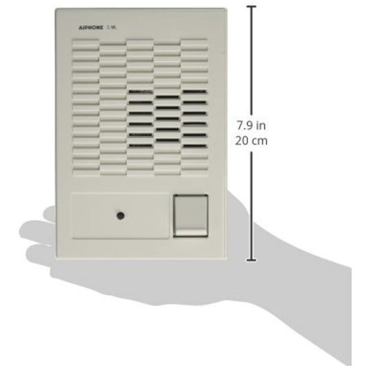 Aiphone C-123L/A ChimeCom Door Answering Intercom System Set, 2-Piece, Includes C-D Door Station, C-ML/A Master Station