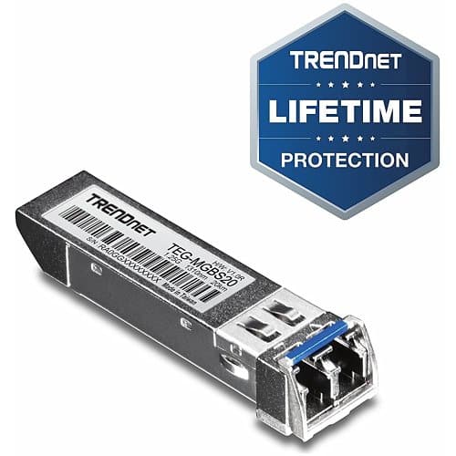 TRENDnet TEG-MGBS20 SFP Single Mode Lc Module 20km