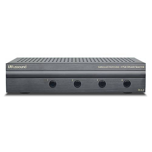 Russound SS-4.2 Single Source Impedance Matching Speaker Selector for 4-Pairs