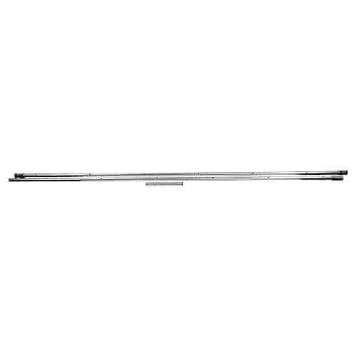 Metal rod on a white background