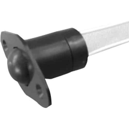 GRI DS-01 Short Roller Ball Plunger Switch, 12" Wire Leads #22AWG, White 10 pack