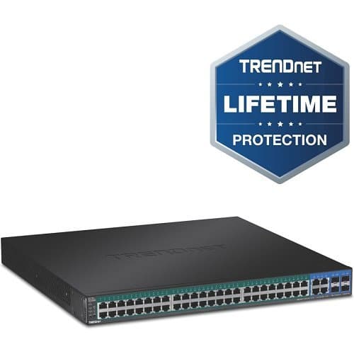 TRENDnet TPE-5048WS 52-Port Web Smart PoE+ Switch