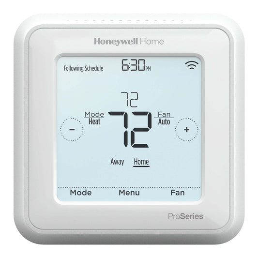 Honeywell Home TH6320ZW2007/U Z-Wave T6 Pro Programmable Thermostat with SmartStart, Low Voltage, UWP Mount, White
