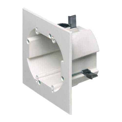 Arlington FD2RP Retrofit Gang Non-Metallic Box, White, One piece