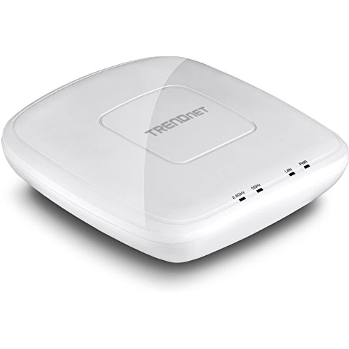 White Trentonet wireless router on a white background