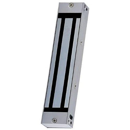 Electromagnetic door lock on a white background