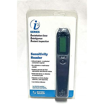 Sensitivity Reader in packaging with i3 Series branding on a white background