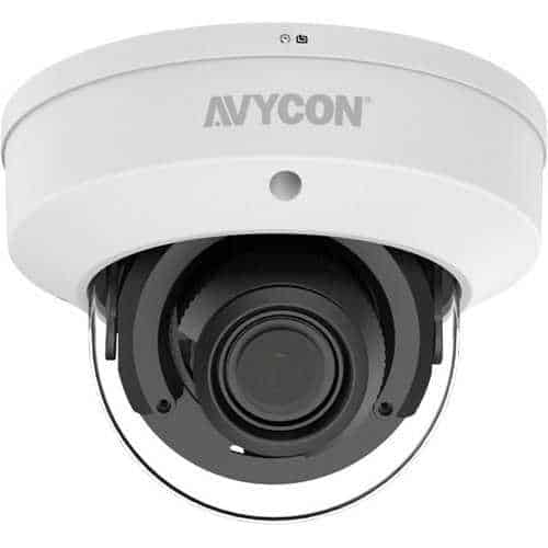 AVYCON AVC-TD22V 2MP 4-in-1 HD-TVI/CVI/AHD/Analog Indoor IR Dome Camera, 2.7-13.5mm Lens, White