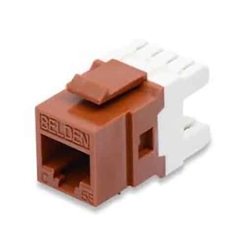 Belden AX104182 CAT5e, Keyconnect Jack, Orange
