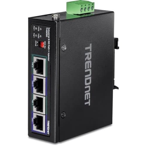 TRENDnet TI-IG29095W 2-Port Industrial 2.5G PoE+ Injector