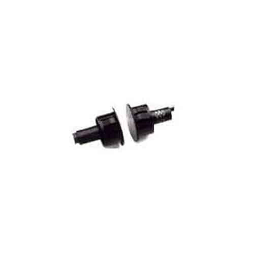 GRI 184RS-12-G Recessed 1" Stubby Steel Door Switch Set with 12" Leads,  Grey 10 pack