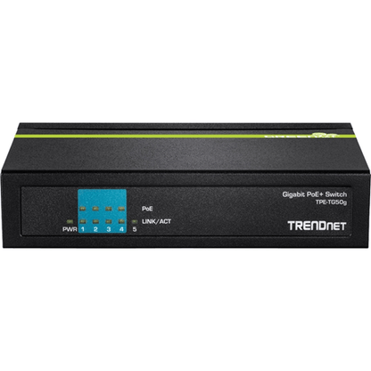 Trendnet Gigabit PoE+ Switch on a white background