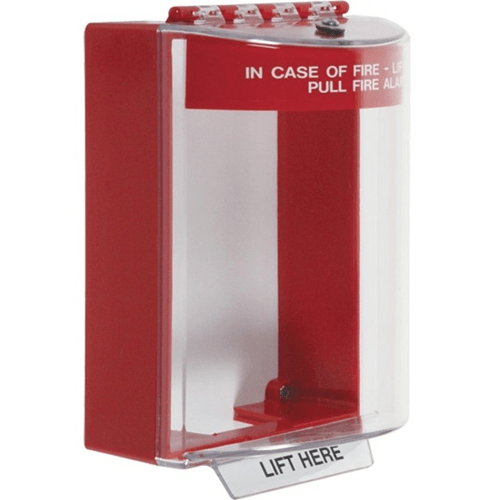 Safety Technology International, Inc. STI-13220FR Universal Stopper with Horn, Surface Mount and Fire Label
